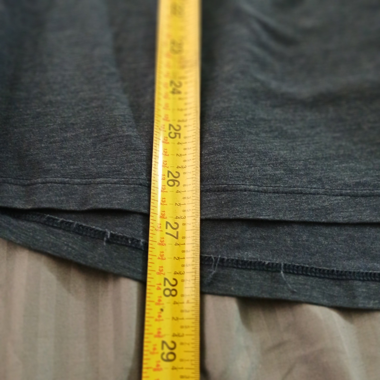 Lululemon 5 Year Basic Tee Navy Blue Heathered Sh… - image 4