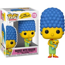 Marge with Maggie Pop! Vinyl #86407 The Simpsons Funko Pop Vinyl box and figure