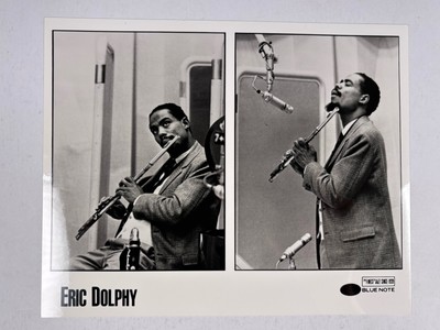 Eric Dolphy Photograph Original Black And White Press Promotion Circa 1980s