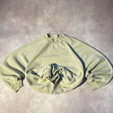 Y2K Essentials Fear Of God Spellout Tonal Crewneck Sweater