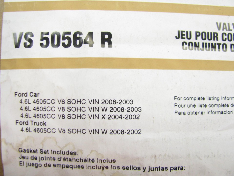 Valve Cover Gasket Set For 1997-2004 Ford Expedition 1998 1999 2000 2001 QQ684RF