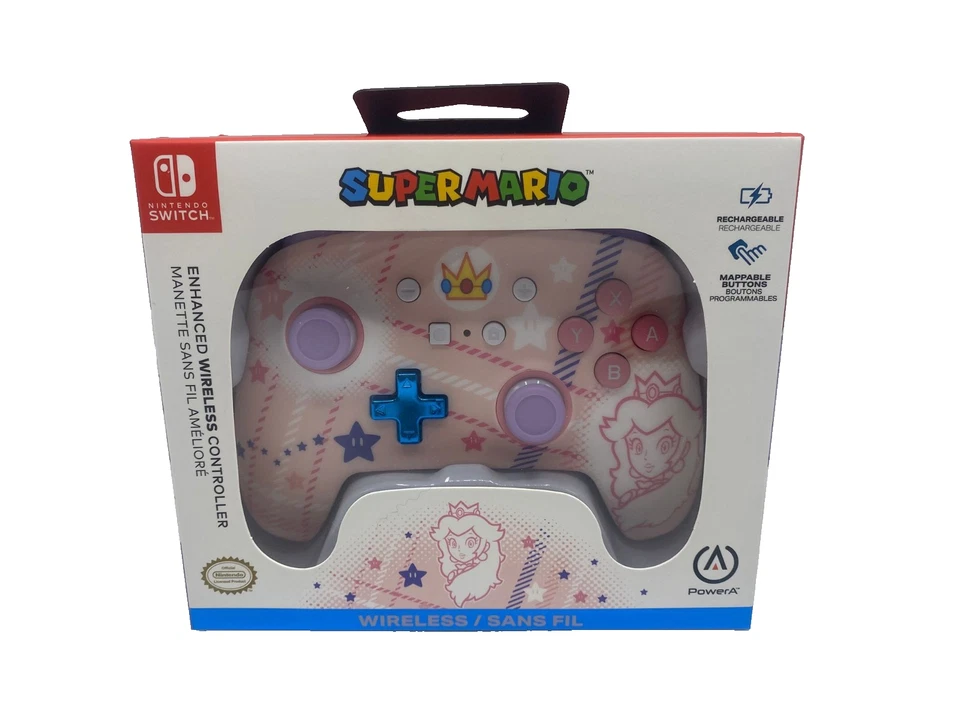 PowerA Enhanced wireless Controller Peach Für Nintendo Switch Neu & OVP - Bild 3 von 4