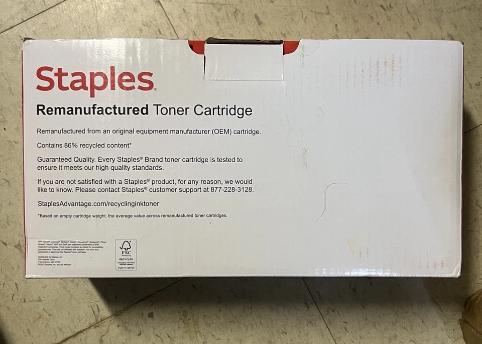 Nuevo repuesto de tóner de rendimiento estándar negro grapas para HP 26A - STCF226A Foto 4 de 4