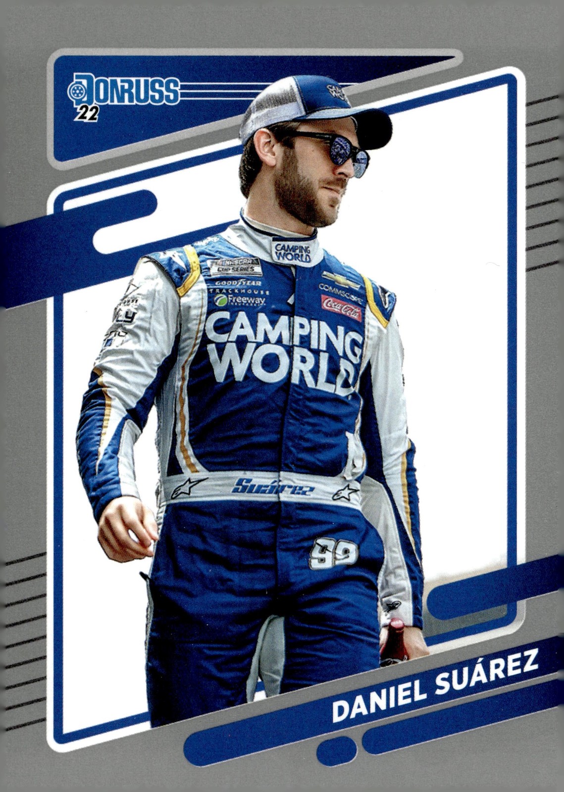 2022 Donruss #120 Daniel Suarez Silver