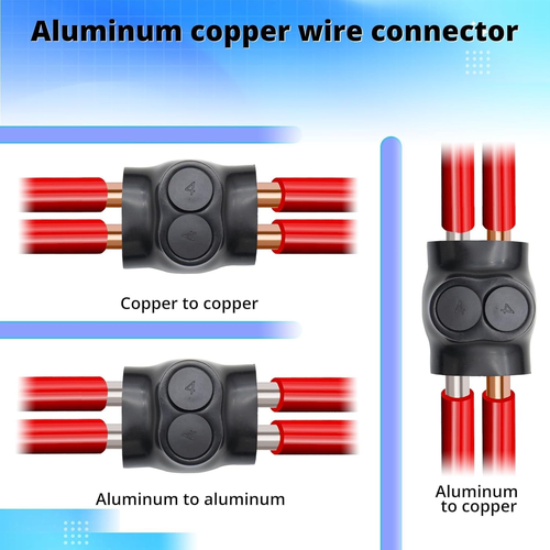 Insulated 2-Port Inline Splice Connector for 4-14 AWG Wire, UL Listed (4 Pcs) - Picture 6 of 12