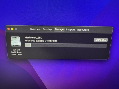 Apple Mac Mini Late 2014 1.4 GHz Core i5 4GB RAM 500GB SSD Monterey 12.7.4 - Afbeelding 6 van 6