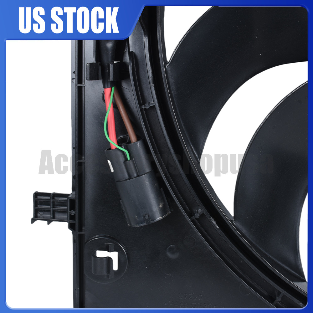 670102597 Fits 2014 - 2016 Maserati Ghibli Electric Radiator Fan 3.0T V6 Engine