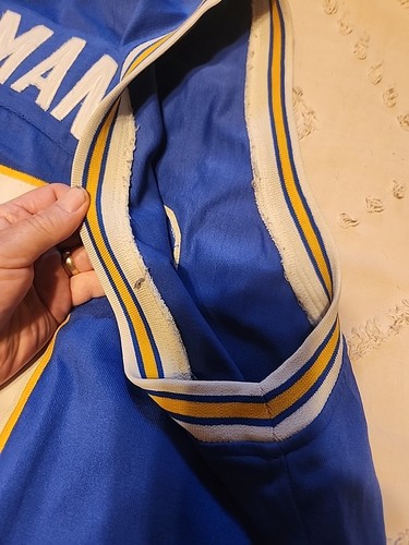 Vintage DENNIS RODMAN #10 SAVAGES Authentics Adidas 1986 SE Oklahoma Trikot 3XL - Bild 8 von 8