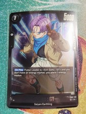 Dragon Ball Fusion World FB07-108 Trunks : GT Rare