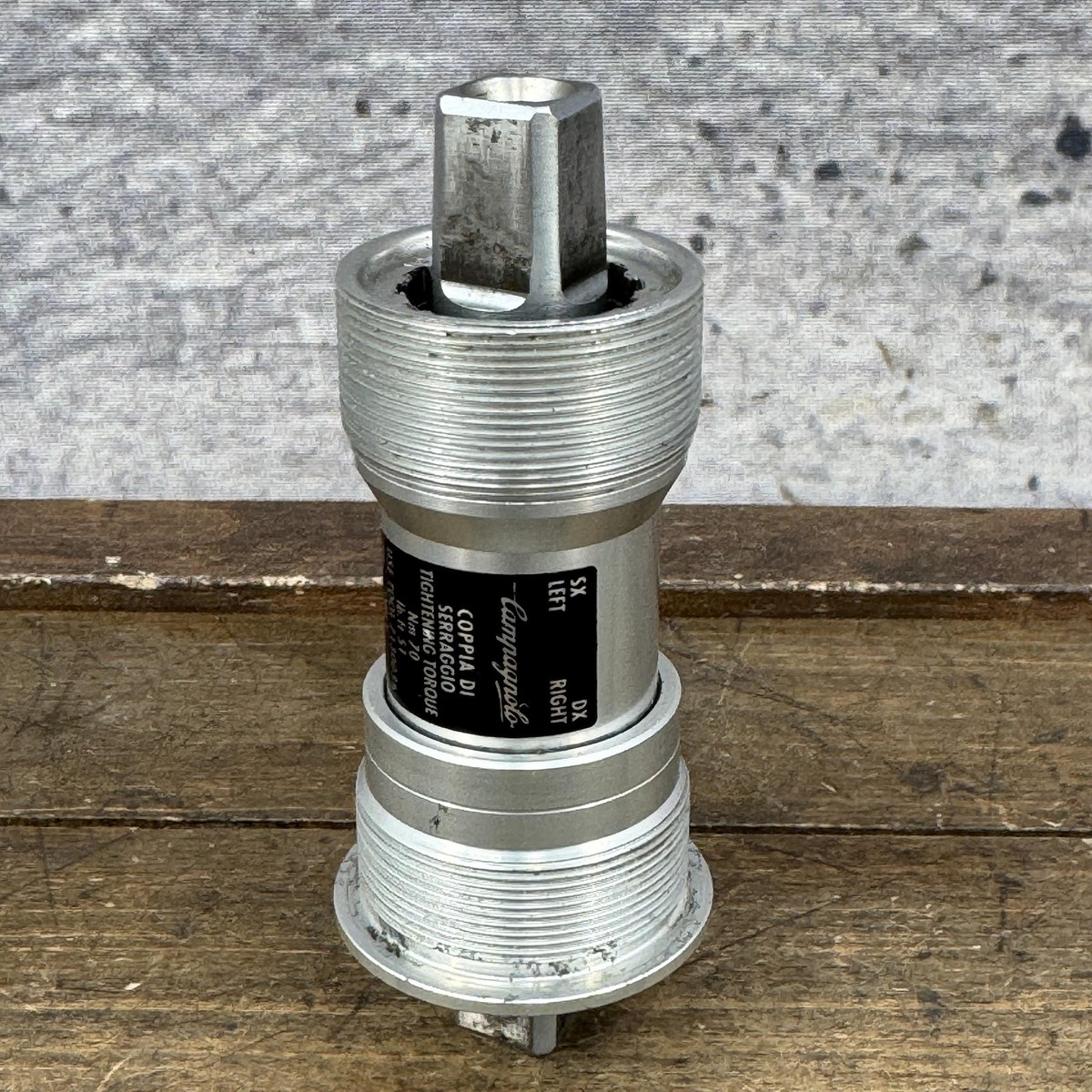 Vintage Campagnolo Chorus Bottom Bracket 1.370x24T 102mm ISO 68mm
