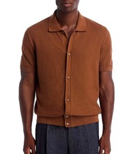 Hugo Boss Mens BOSS Iseppo Button Front Textu...