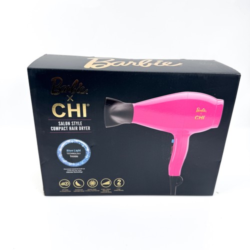 LIMITED EDITION Barbie X CHI Salon Style Compact Hair Dryer - GF1140 *NEW* - Picture 2 of 8