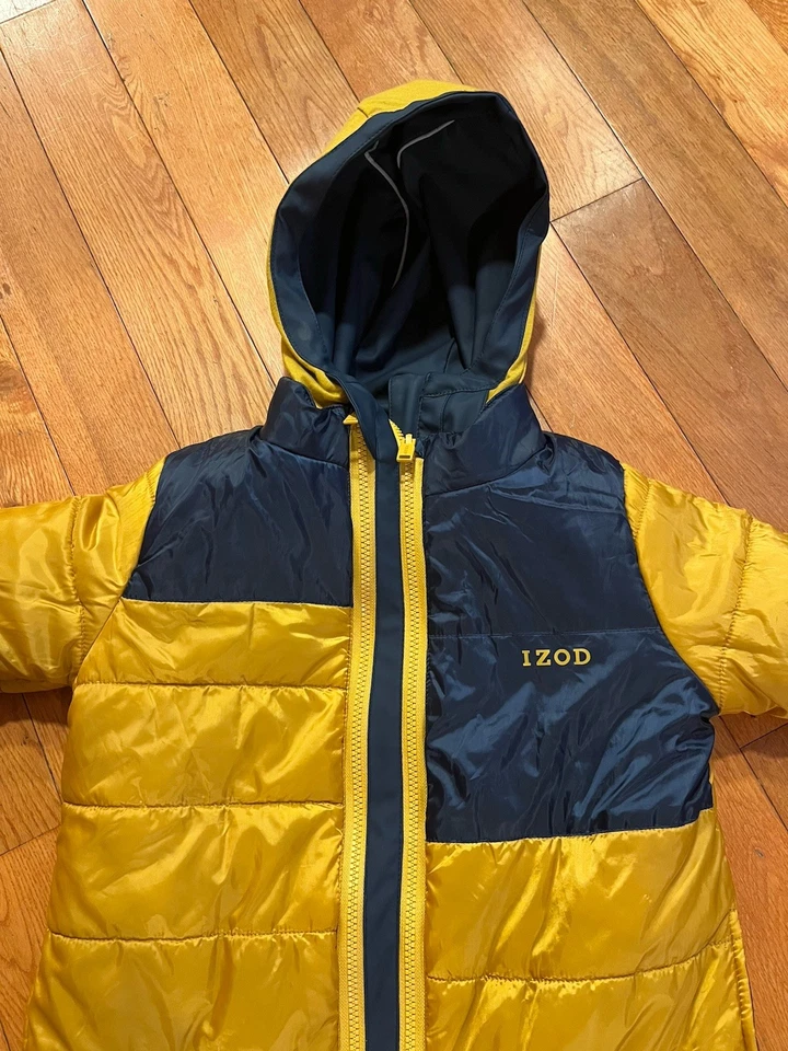 Abrigo reversible 3 en 1 Izod para niños talla 10 Foto 4 de 4