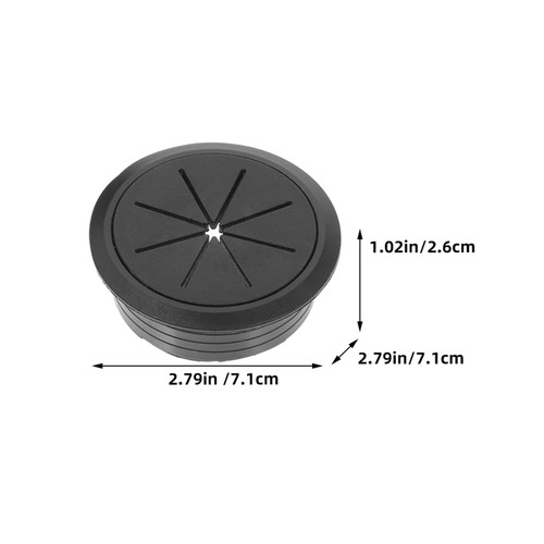 4 Pcs Wiring Hole Cover Office Cable Wire Grommet Desktop Box Computer Plug for - 第 8/12 張圖片
