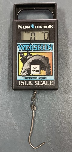 Normark Display NORMARK WEIGH-IN ELECTRONIC DIGITAL SCALE Fishing 15 lb | eBay
