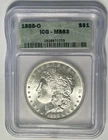 1888 O MORGAN DOLLAR IGC MS 63