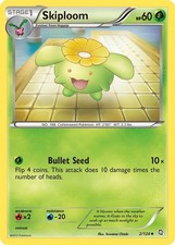 Skiploom (2/124) Uncommon NM DRX Dragons Exalted Pokemon TCG