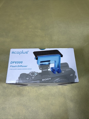 Mcoplus 4 Colors Camera Flash Soft diffuser for Sony A6000 A6500 NEX7 A6300 E2