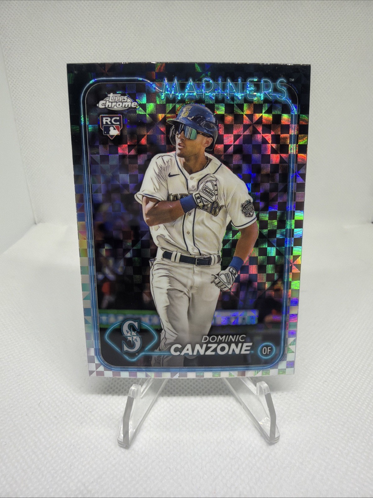 DOMINIC CANZONE (Rookie) - 2024 Topps Chrome #133 - X-Fractor Parallel (RC)