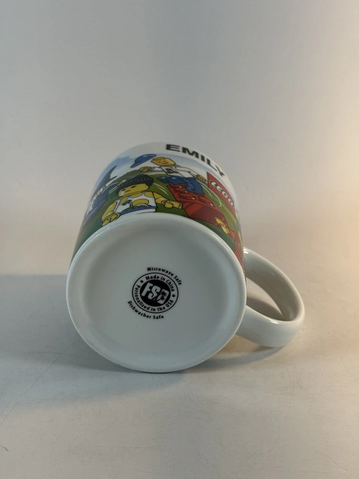 LEGO Orlando персонализированная кружка «Эмили» минифигурка дизайн FSI сделано в Германии - Изображение 4 из 4