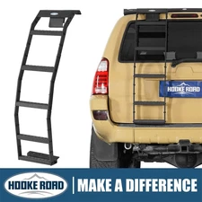 Hooke Road Steel Rear Top Climb Step Trunk Ladder for 2003-2009 Toyota 4Runner