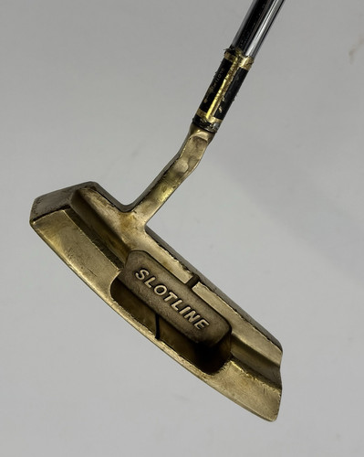 Vintage Blade Putter Slotline Milled Face 9813C 34” RH Good Grip - Picture 3 of 7