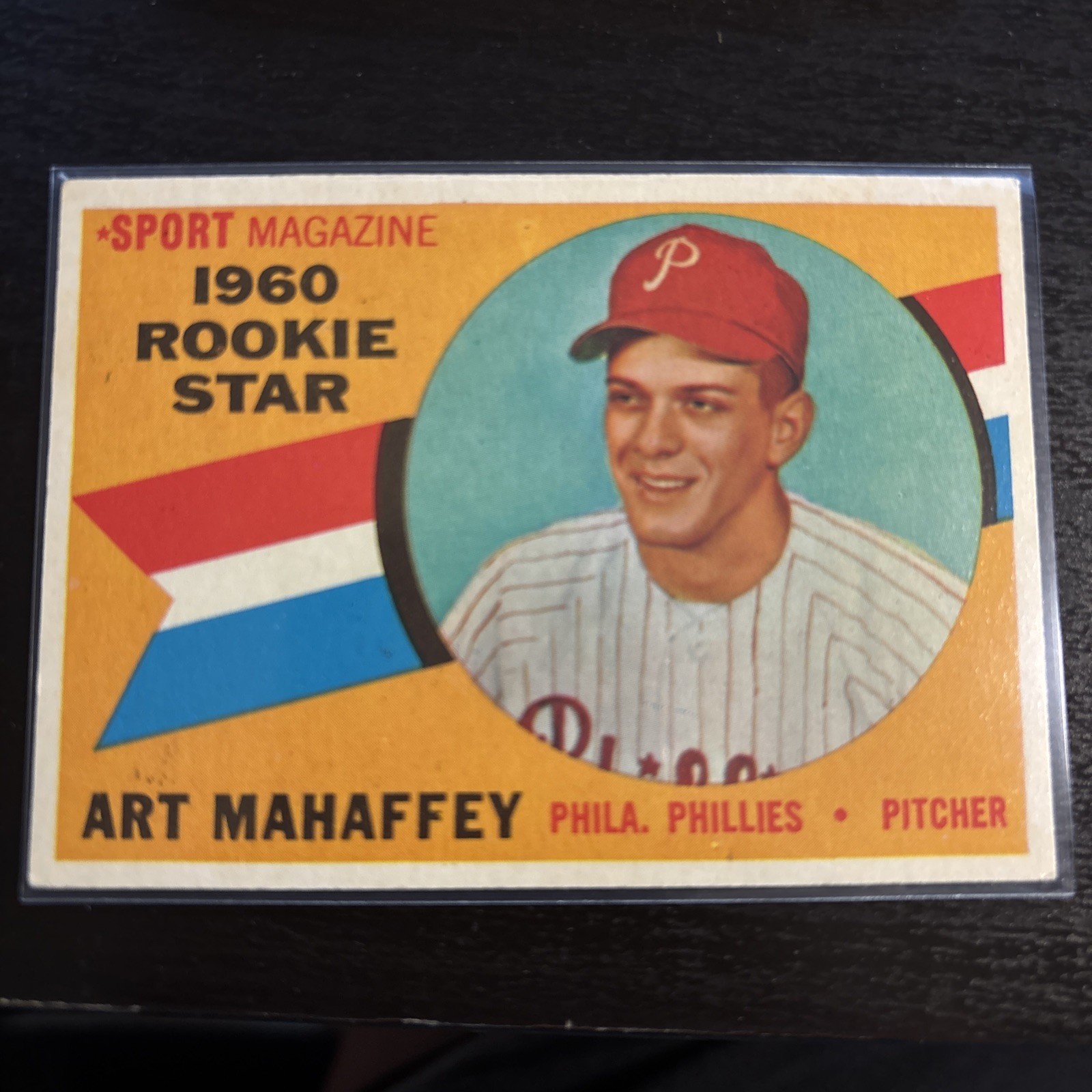 1960 Topps - Sport Magazine 1960 Rookie Star Art Mahaffey #138 (RC)