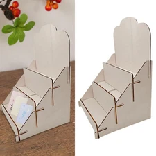 Greeting Card Display Stand Postcard Holder for Brochures Postcards Stickers