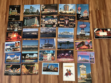 Collection Of 30 Vintage Postcards Las Vegas, Laughlin, Hotels, Casinos Nevada