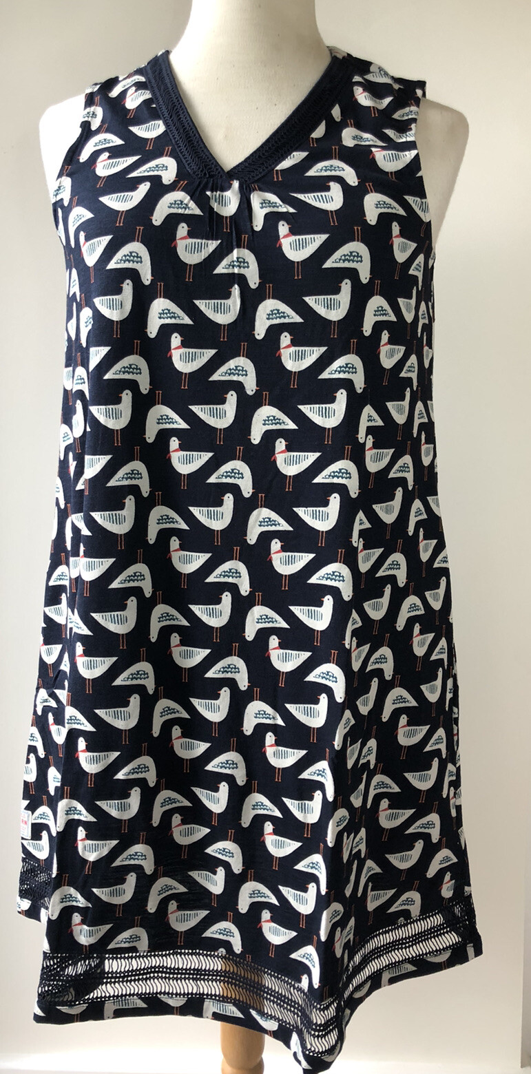 Vestido de playa con estampado de gaviota Brakeburn talla 8