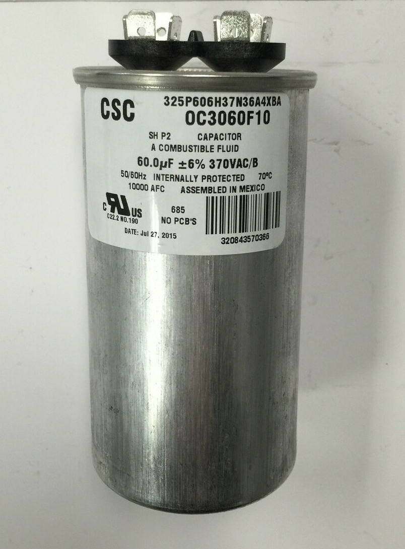 OC3060F10SP BALDOR RUN CAPACITOR 60uf FOR BALDOR MODEL OC3060F10SP BALDOR RUN CAPACITOR 60uf FOR BALDOR MODEL