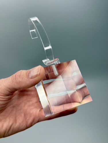 ⭕️ SET OF 3 NEW UNBRANDED ACRYLIC WATCH STORE RETAIL PRESENTATION DISPLAY STANDS - Picture 7 of 8