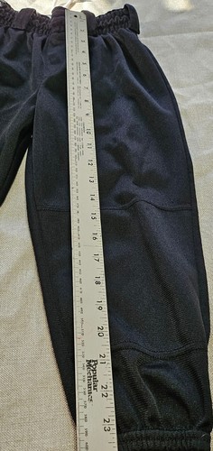 Wilson Baseball Pants Youth Medium Solid Black Knickers Unisex RN120890 - Picture 2 of 8