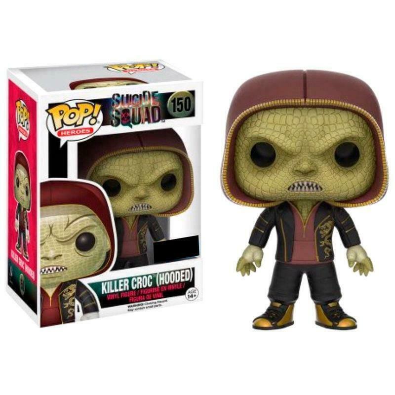 Escuadrón Suicida: Cocodrilo Asesino (Con Capucha) Funko Pop! Vinilo