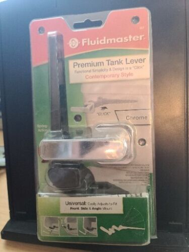 Fluidmaster 697 Premium Tank Lever, Contemporary Chrome Brand New  - Picture 1 of 9