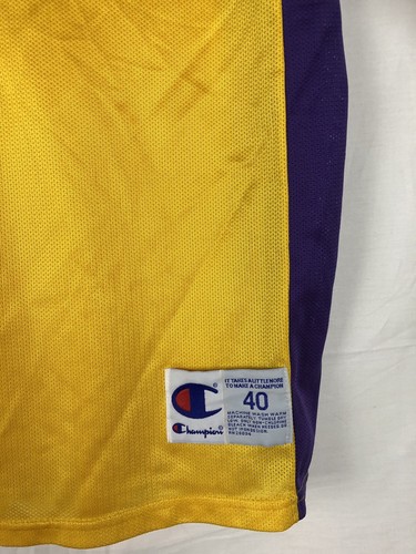 Kobe Bryant Lakers Jersey 8 Champion Size Medium Vintage Black Mamba - Imagen 2 de 5