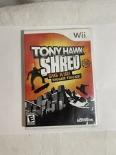 Tony Hawk: Shred (Nintendo Wii, 2010) - Good Condition Complete in Box