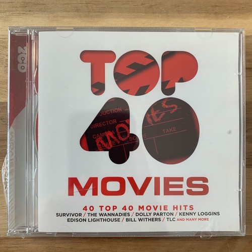 Various Artists - Top 40 Movies - 2xCD (2014) - Brand NEW and SEALED