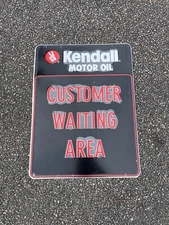 NOS Kendall Motor Oil Sign