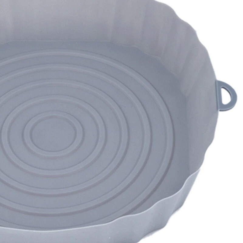 Air Fryer Silicone Pot Basket Liners Non-Stick Safe Oven Baking Tray Accessory