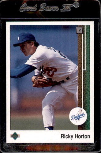 1989 Upper Deck #629 Ricky Horton Los Angeles Dodgers - Nice Card! - 第 1/2 張圖片