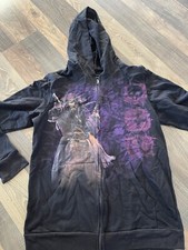 Pirates of The Caribbean Full Zip Hoodie Size L Women Made In USA