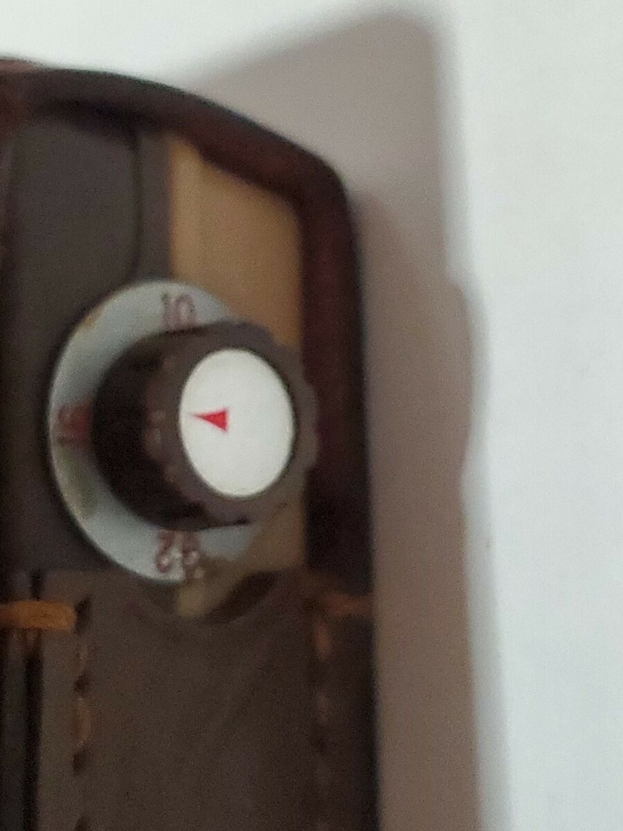 Walz Brown Leather EXC + 5 Movie Meter Vtg. Japan Walz Brown Leather EXC + 5 Movie Meter Vtg. Japan