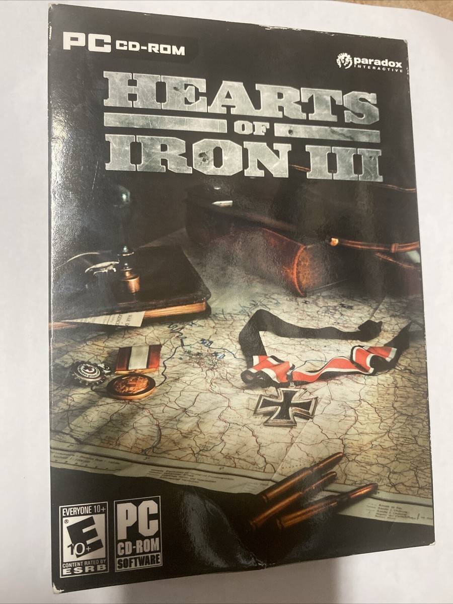 Hearts of Iron III (PC, 2009) RARE Fast Shipping New Factory