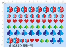 1/35 1/72 GIRLS und PANZER BC Freedam Academy Model Kit Water Slide Decal