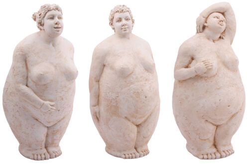 Frau Skulptur Dicke Dame Rubens Modell, 3 Modelle - Afbeelding 1 van 3