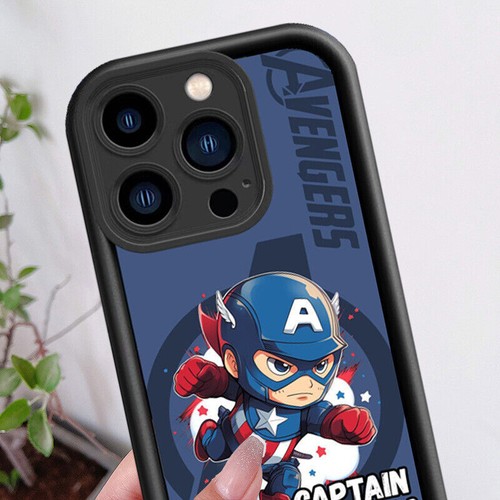Suitable for Marvel superhero Apple 15 phone case iPhone 14/13/12/11/Pro/MAX - Picture 17 of 30