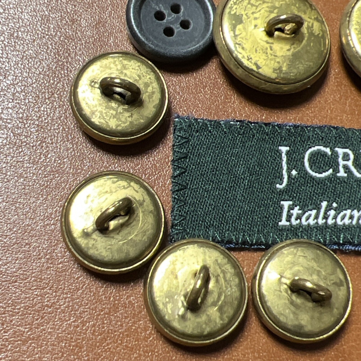 J Crew Gold Replacement Buttons 8 Cuff 2 Chest Lot of 11 J Crew Gold Replacement Buttons 8 Cuff 2 Chest Lot of 11