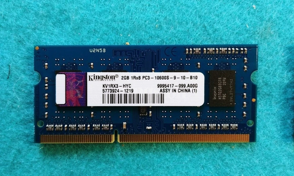 Dell 8 GB (4 X 2GB) Memory SNPV1RX3C/2G DDR3 PC3-10600 - Image 4 of 4