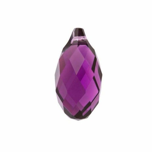 Ciondolo a goccia briolette 6010 Swarovski® 13x6,5 mm più colori cristalli lacrimazione - Foto 6 di 18